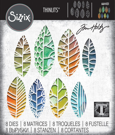 Sizzix Thinlits Alterations Cut Out Leaves (664431)