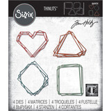 Sizzix Thinlits Alterations Geo Frames (664414)