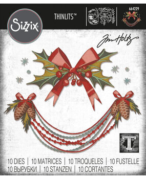 Sizzix Thinlits Alterations Deck the Halls Colorize (664229)