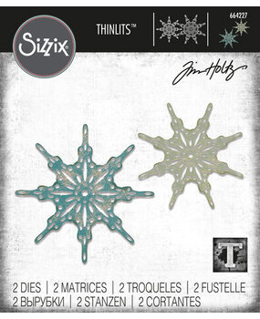 Sizzix Thinlits Alterations Fanciful Snowflakes (664227)