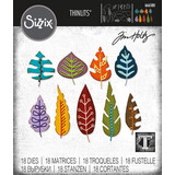 Sizzix Thinlits Die Set Artsy Leaves (666380)