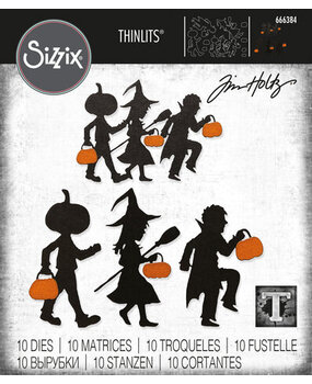 Sizzix Thinlits Die Set Halloween Night (666384)