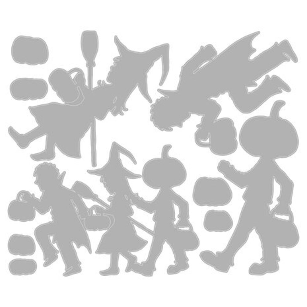 Sizzix Thinlits Die Set Halloween Night (666384)