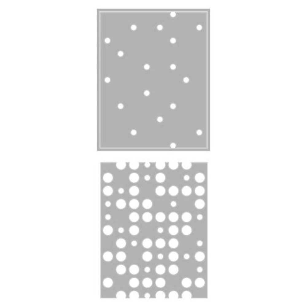 Sizzix Thinlits Die Set Layered Dots (666385) Sizzix Thinlits Die Set Layered Dots (666385)