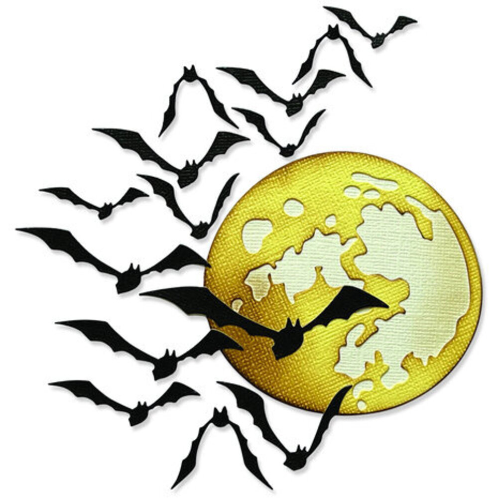 Sizzix Thinlits Die Set Moonlight (666386) Sizzix Thinlits Die Set Moonlight (666386)