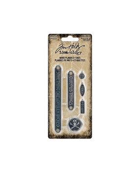 Idea-ology Tim Holtz Halloween Word Plaques + Tags (TH94341) Idea-ology Tim Holtz Halloween Word Plaques + Tags (TH94341)