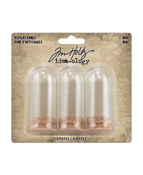 Idea-ology Tim Holtz Halloween Display Domes Mini (TH94345) Idea-ology Tim Holtz Halloween Display Domes Mini (TH94345)