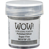 WOW! Polished Silver Super Fine Embossing Powder (WC07SF)