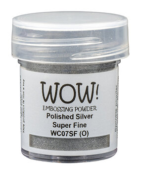 WOW! Polished Silver Super Fine Embossing Powder (WC07SF)