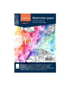 Vaessen Creative Florance Smooth Intense Aquarelpapier A5 100pcs (2911-7002) Vaessen Creative Florance Smooth Intense Aquarelpapier A5 100pcs (2911-7002)