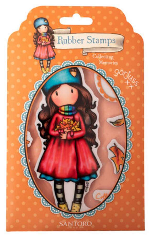 Gorjuss Collecting Memories Rubber Stamps (GOR-ES-STAMP467) Gorjuss Collecting Memories Rubber Stamps (GOR-ES-STAMP467)