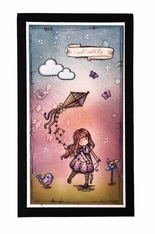 Gorjuss Don't Fly Away Mini Rubber Stamps (GOR-ES-STAMP464)