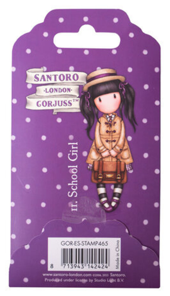 Gorjuss School Girl Mini Rubber Stamps (GOR-ES-STAMP465) Gorjuss School Girl Mini Rubber Stamps (GOR-ES-STAMP465)