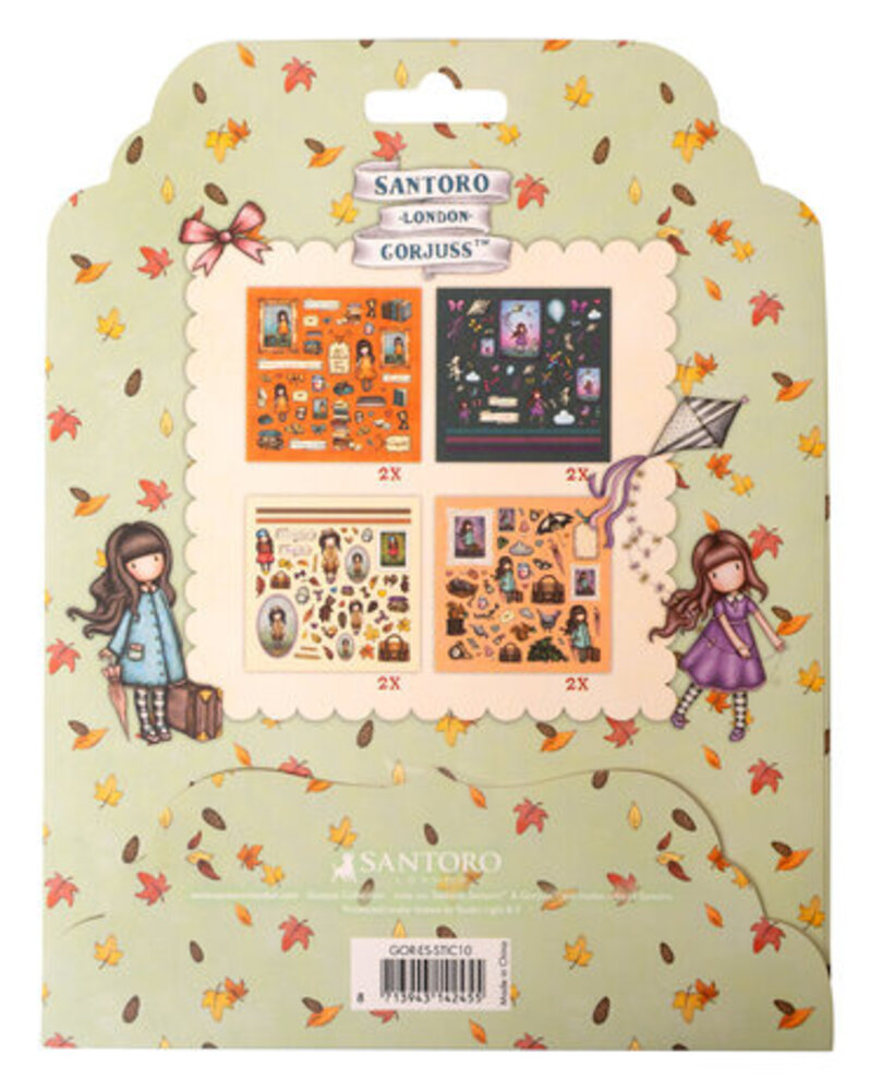 Gorjuss Sticker Sheets (GOR-ES-STIC10) Gorjuss Sticker Sheets (GOR-ES-STIC10)
