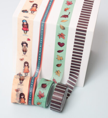 Gorjuss Washi Tape School Girl & A Thousand Stories (GOR-ES-WASH10) Gorjuss Washi Tape School Girl & A Thousand Stories (GOR-ES-WASH10)