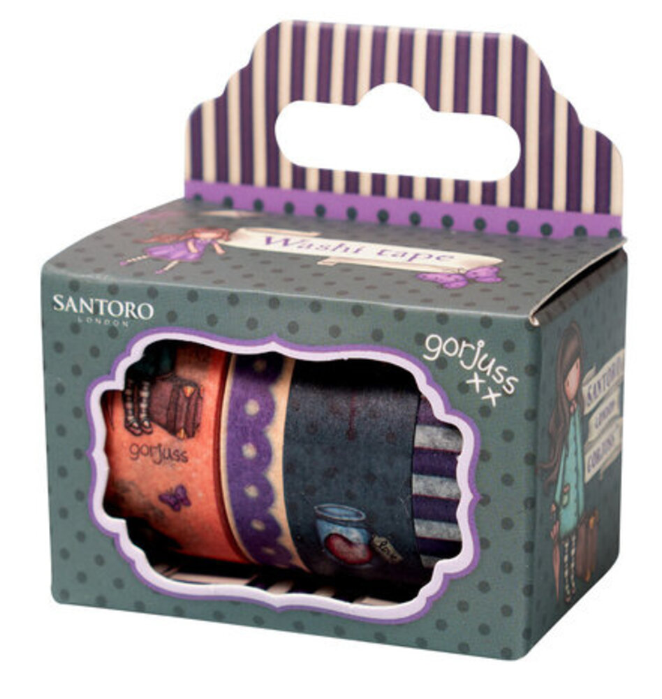 Gorjuss Washi Tape The Arrival & Don't Fly Away (GOR-ES-WASH11) Gorjuss Washi Tape The Arrival & Don't Fly Away (GOR-ES-WASH11)