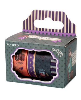 Gorjuss Washi Tape The Arrival & Don't Fly Away (GOR-ES-WASH11) Gorjuss Washi Tape The Arrival & Don't Fly Away (GOR-ES-WASH11)