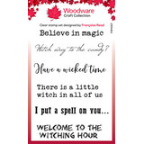 Woodware Spell Time Clear Stamps (FRM067)