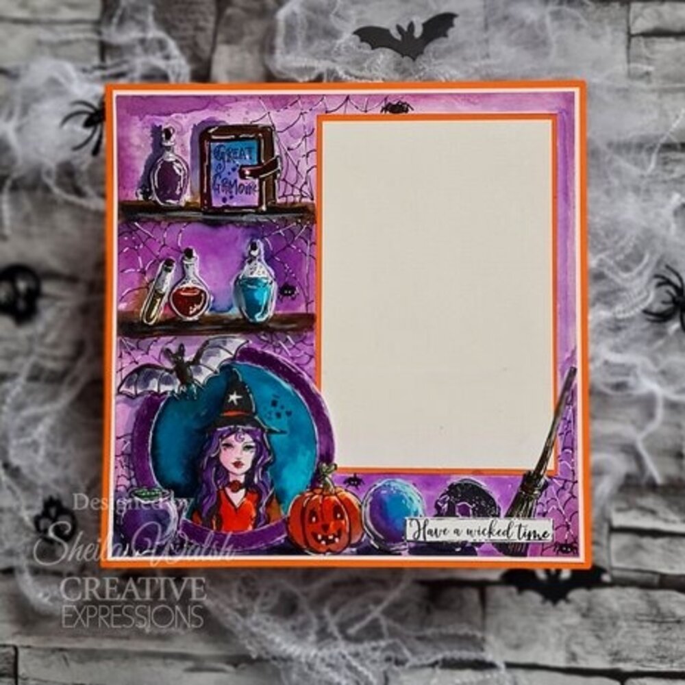 Woodware Spell Time Clear Stamps (FRM067) Woodware Spell Time Clear Stamps (FRM067)