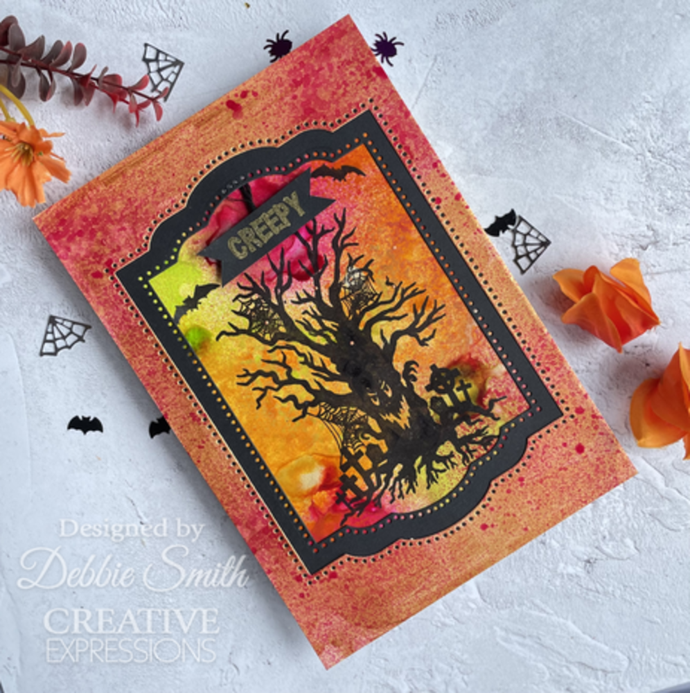 Woodware Haunted Tree Clear Stamps (JGS845)