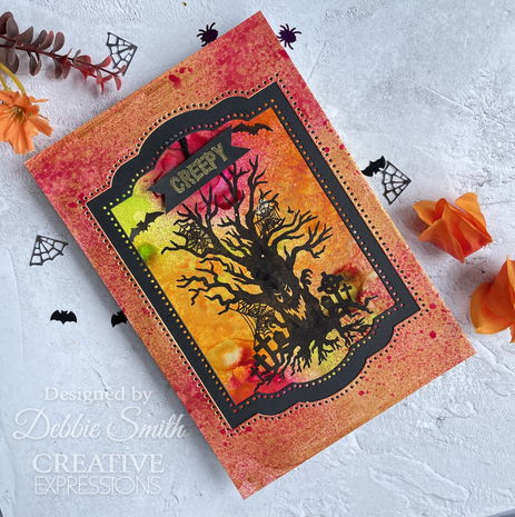 Woodware Haunted Tree Clear Stamps (JGS845)