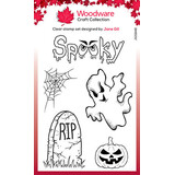 Woodware Spooky Goings On Clear Stamps (JGS846)