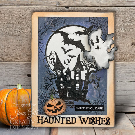 Woodware Spooky Goings On Clear Stamps (JGS846)