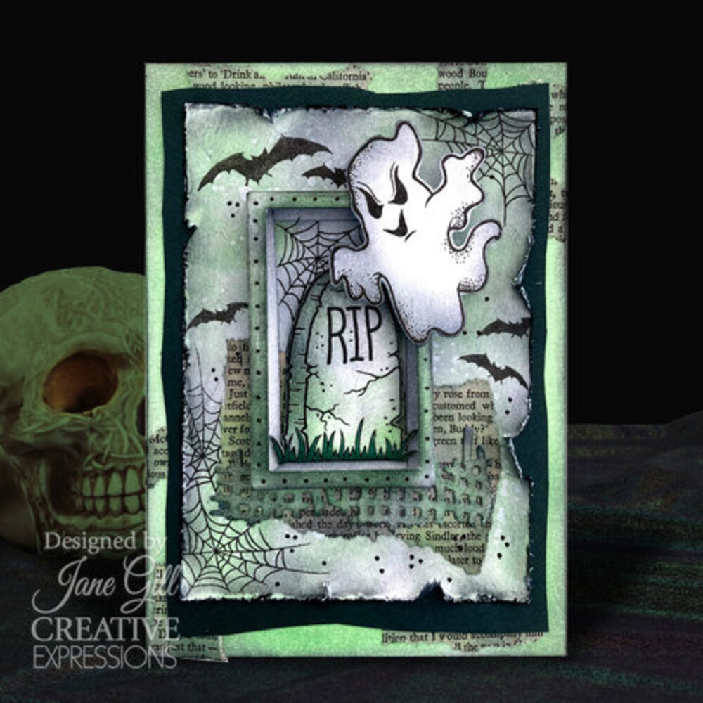 Woodware Spooky Goings On Clear Stamps (JGS846)