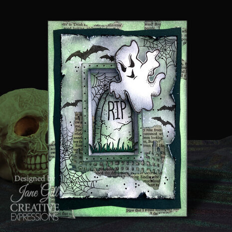 Woodware Spooky Goings On Clear Stamps (JGS846)