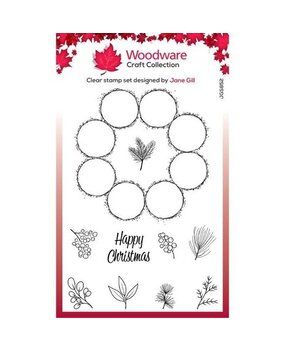 Woodware Bubble Circle Clear Stamps (JGS852)