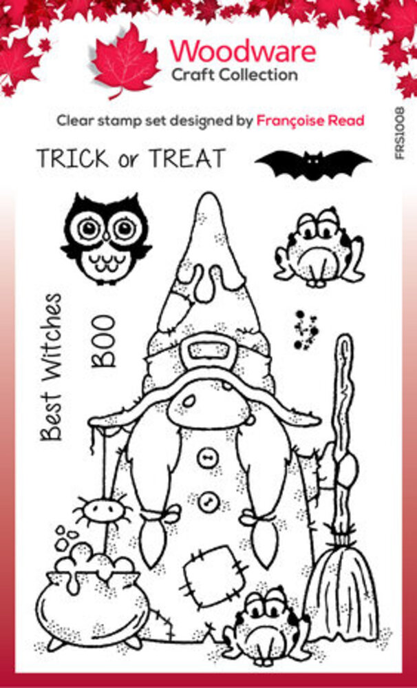Woodware Witchy Woo Clear Stamps (FRS1008)
