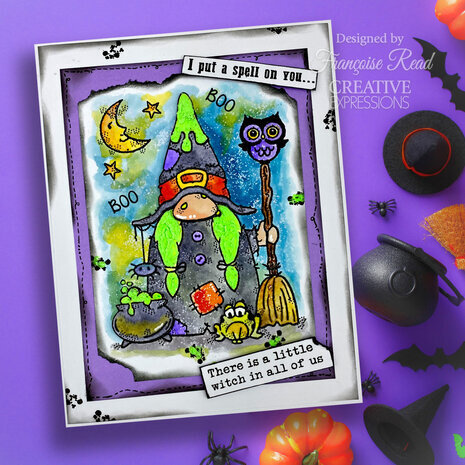 Woodware Witchy Woo Clear Stamps (FRS1008)