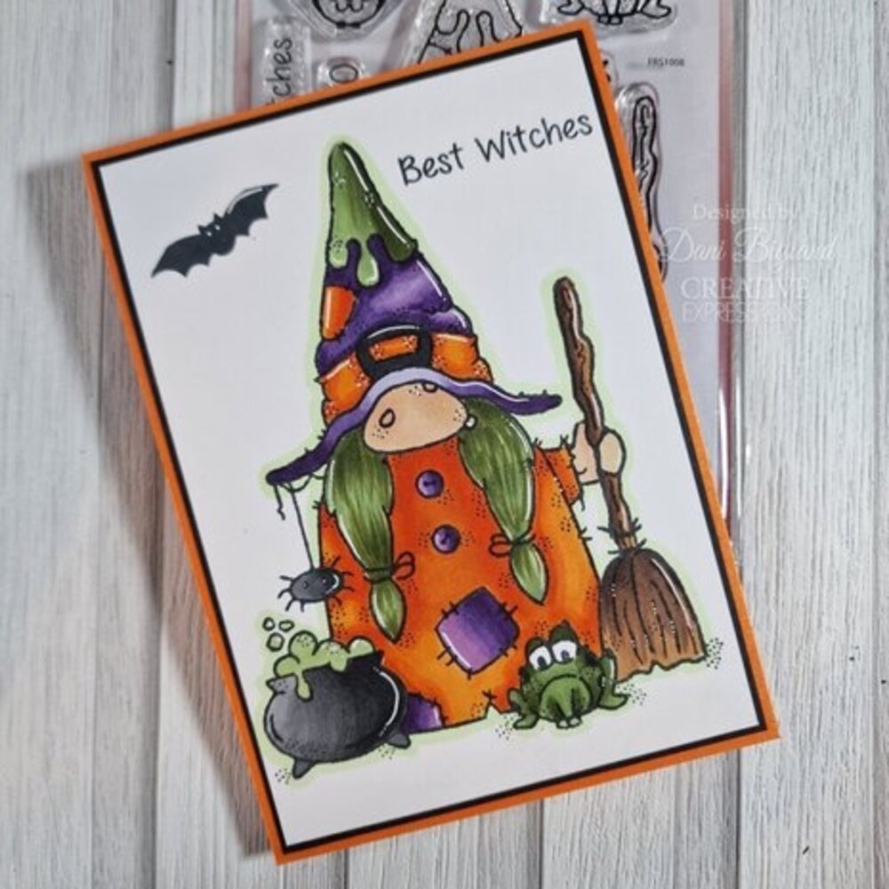 Woodware Witchy Woo Clear Stamps (FRS1008)