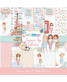 Papers For You Summer Trip 8x8 Inch Paper Pack (24pcs) (PFY-12137) Papers For You Summer Trip 8x8 Inch Paper Pack (24pcs) (PFY-12137)