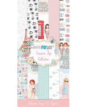 Papers For You Summer Trip Slimline Paper Pack (10pcs) (PFY-12136)* Papers For You Summer Trip Slimline Paper Pack (10pcs) (PFY-12136)*