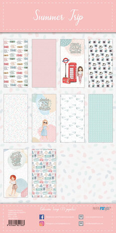 Papers For You Summer Trip Slimline Paper Pack (10pcs) (PFY-12136) Papers For You Summer Trip Slimline Paper Pack (10pcs) (PFY-12136)
