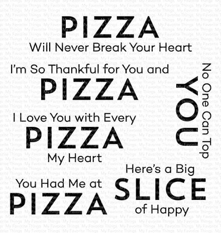 My Favorite Things Pizza My Heart Clear Stamps (CS-809) My Favorite Things Pizza My Heart Clear Stamps (CS-809)