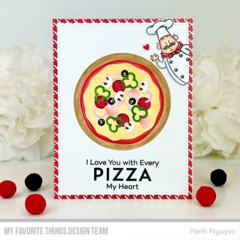 My Favorite Things Pizza My Heart Clear Stamps (CS-809) My Favorite Things Pizza My Heart Clear Stamps (CS-809)