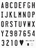 Vanity License Plate Alphabet Clear Stamps (CS-816)