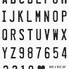 My Favorite Things Vanity License Plate Alphabet Clear Stamps (CS-816) My Favorite Things Vanity License Plate Alphabet Clear Stamps (CS-816)