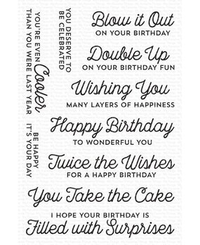 My Favorite Things Twice the Wishes Clear Stamps (CS-817)
