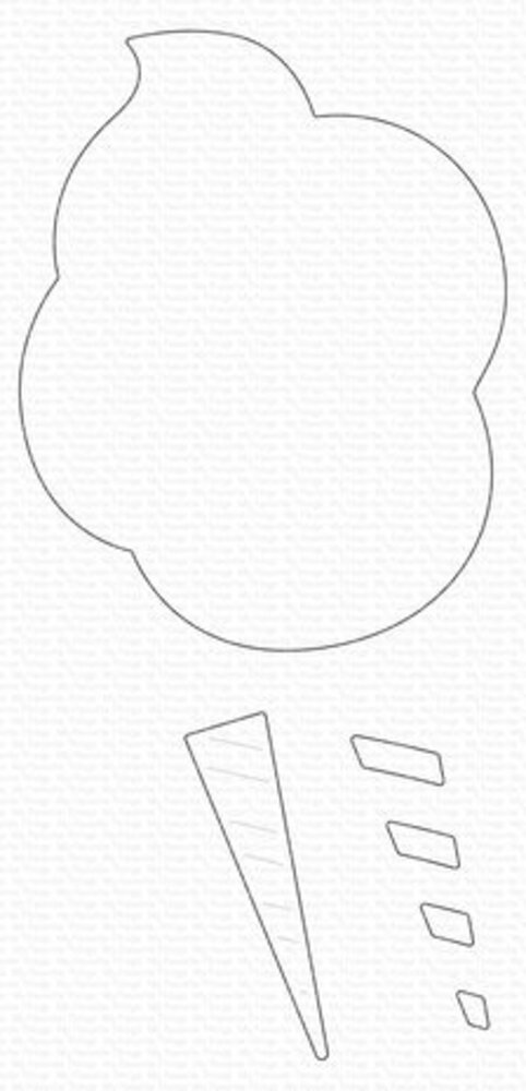 My Favorite Things Die-namics Cotton Candy Cone (MFT-2579)