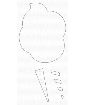My Favorite Things Die-namics Cotton Candy Cone (MFT-2579)
