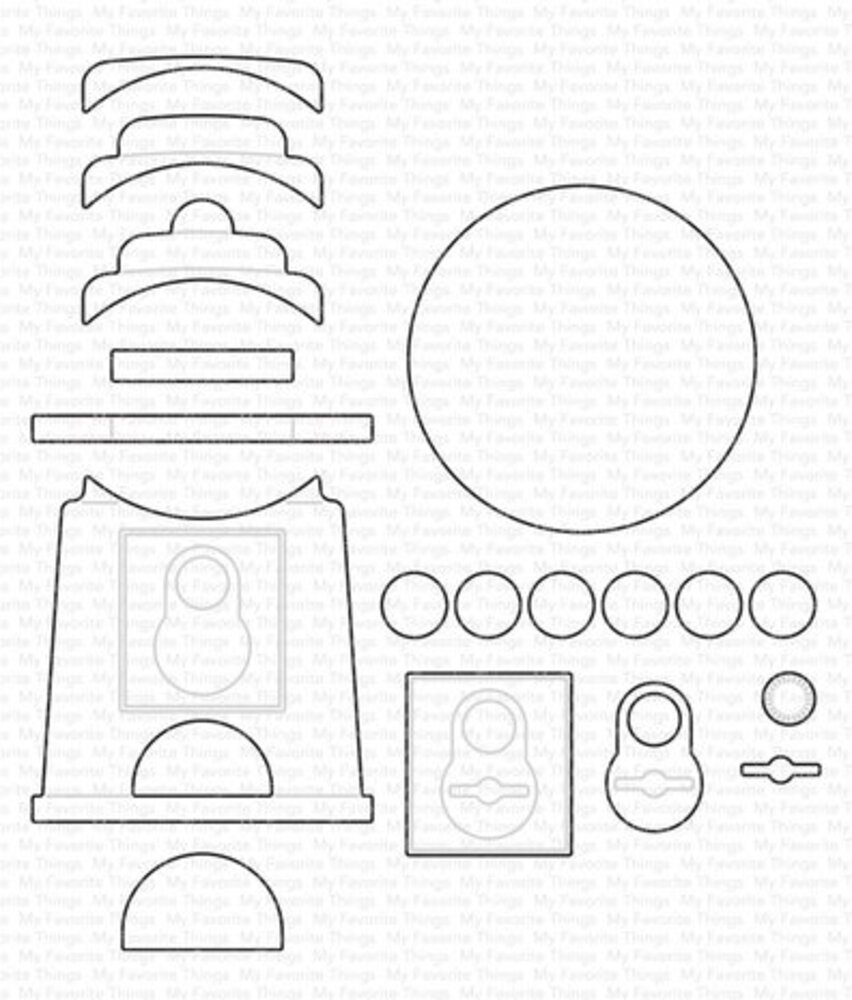 My Favorite Things Die-namics Gumball Machine (MFT-2584) My Favorite Things Die-namics Gumball Machine (MFT-2584)