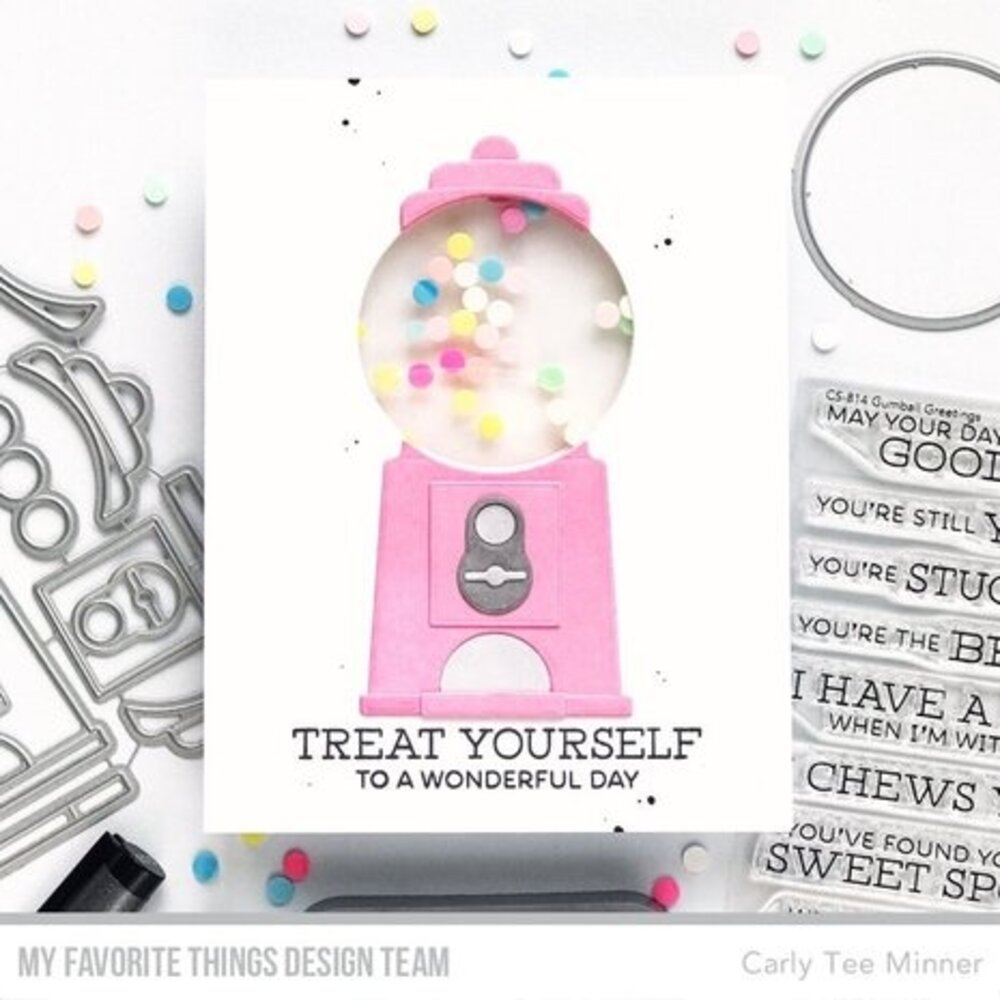 My Favorite Things Die-namics Gumball Machine (MFT-2584) My Favorite Things Die-namics Gumball Machine (MFT-2584)