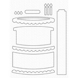 My Favorite Things Die-namics Interactive Birthday Cake (MFT-2585)