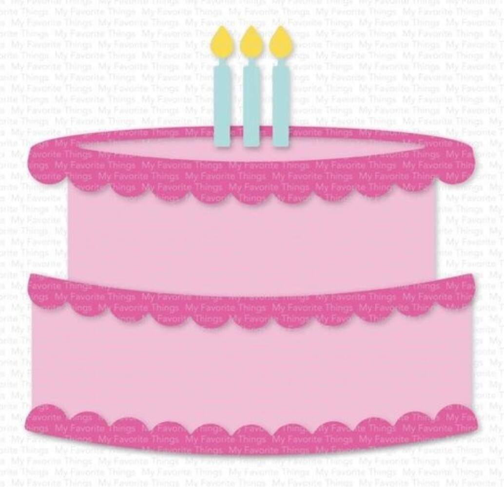 My Favorite Things Die-namics Interactive Birthday Cake (MFT-2585) My Favorite Things Die-namics Interactive Birthday Cake (MFT-2585)