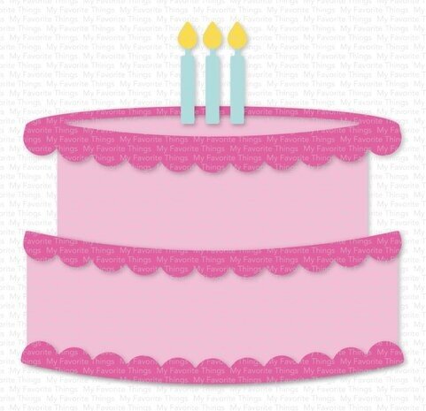 My Favorite Things Die-namics Interactive Birthday Cake (MFT-2585) My Favorite Things Die-namics Interactive Birthday Cake (MFT-2585)