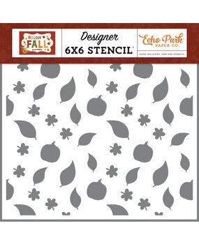 Echo Park I Love Fall Crisp Autumn Air Stencil (LFA225033)* Echo Park I Love Fall Crisp Autumn Air Stencil (LFA225033)*