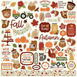 Echo Park I Love Fall 12x12 Inch Element Sticker (LFA225014)